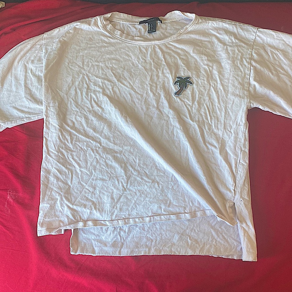 Forever 21 Embroidered T-shirt